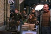 Keluarga Weasley di King Cross