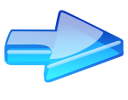 File:Blue Glass Arrow.svg