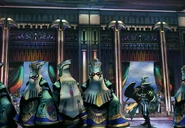 Early FFX - Black mage and co