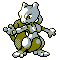 Imagen de Mewtwo variocolor en Pokémon Cristal