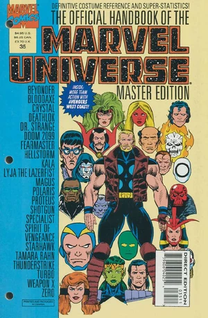 Official Handbook of the Marvel Universe Master Edition Vol 1 35