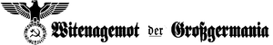 Witenagemot-Emblem