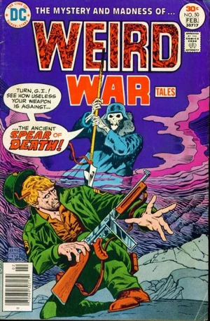 Cover for Weird War Tales #50