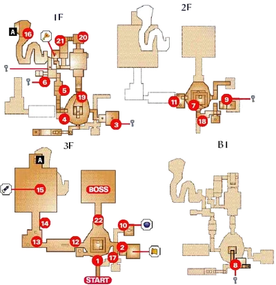 Water Temple Map
