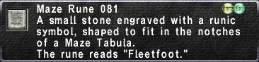 Maze Rune 081