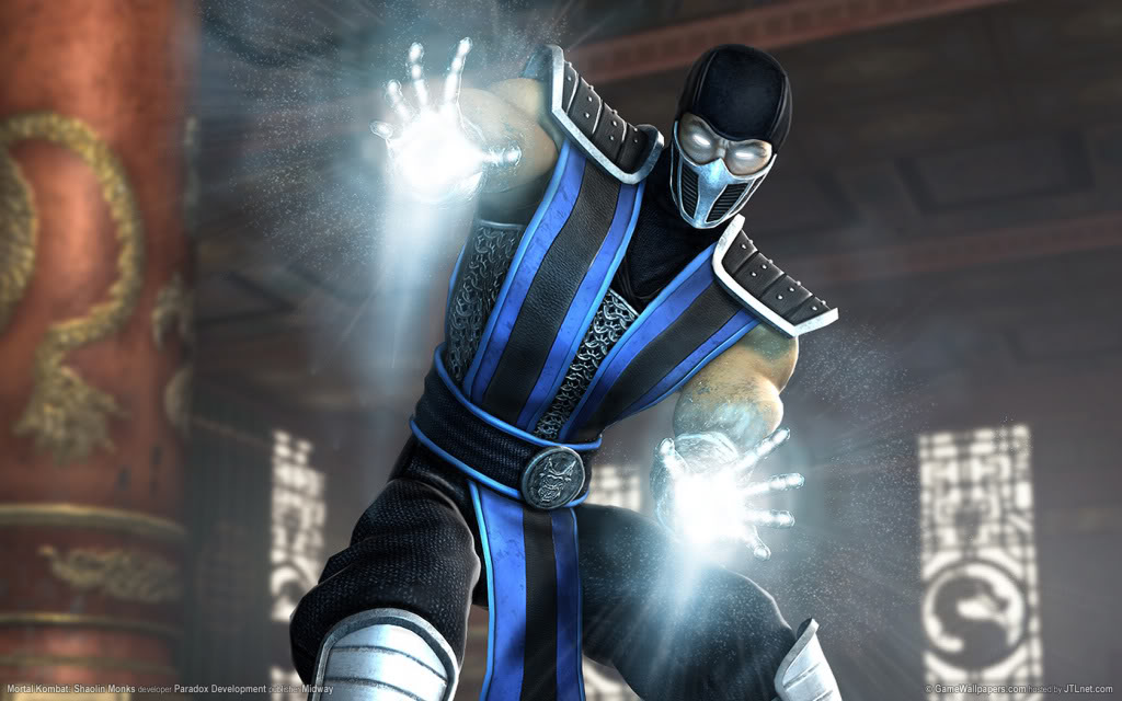 sub zero wallpaper mortal kombat 9. sub zero mortal kombat 9