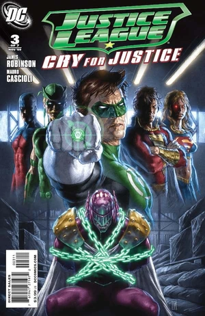 Cover for Justice League: Cry for Justice #3
