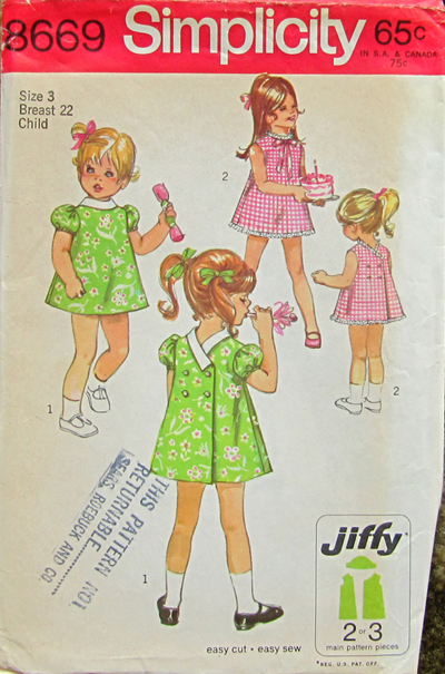 Simplicity Sewing Patterns Costumes on Simplicity 8669 A   Vintage Sewing Patterns