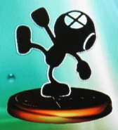 Mr. Game & Watch smash 2 trophy (SSBM)