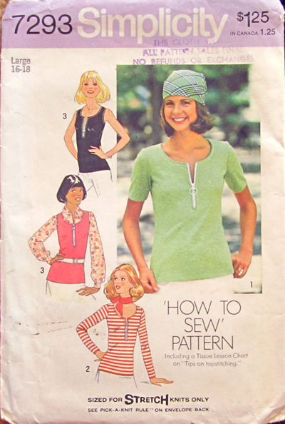 Simplicity Sewing Patterns Costumes on Simplicity 7293   Vintage Sewing Patterns