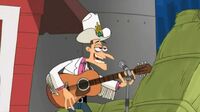 Doofenshmirtz utiliza el denominador Yodle-