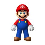 NSMBW Artwork Mario