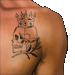 Standard 75x75 collect tattooSkull 01