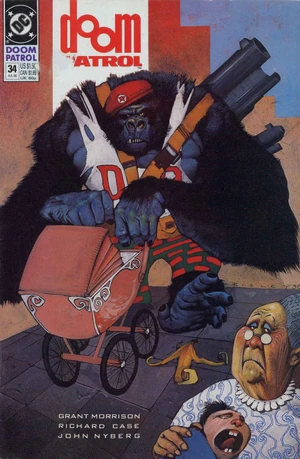 Cover for Doom Patrol #34