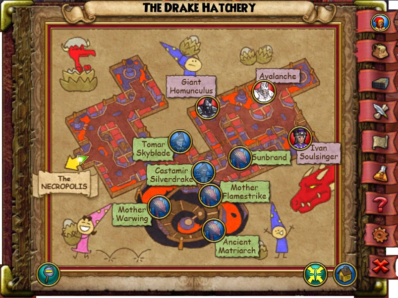 Map drake hatchery