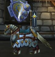 Crusader's White Steed