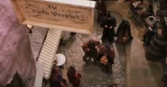 The Daily Prophet sign in Diagon Alley