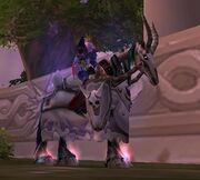 White Skeletal Warhorse