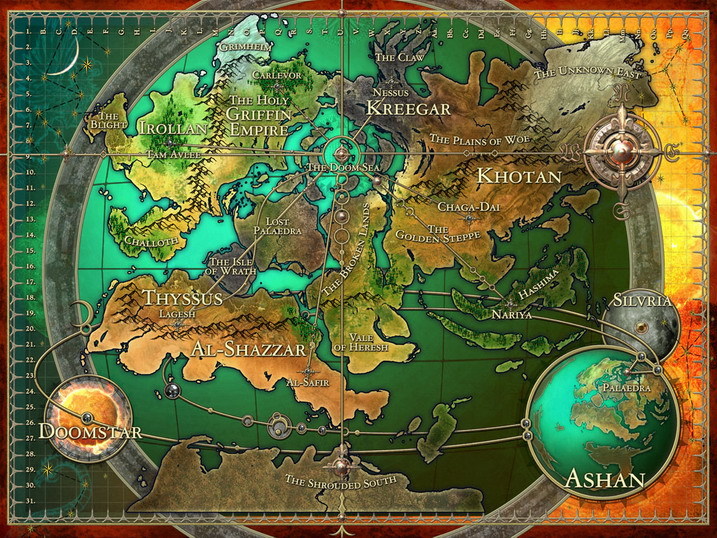 Kingdom Heroes Map