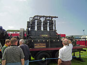 Ruston VC4 engine - ex Honister slate mine -shown at Llandudno 08 - P5050119 edited