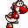 Yoshi Sprite Red