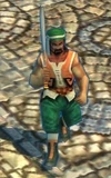 Oriental warrior