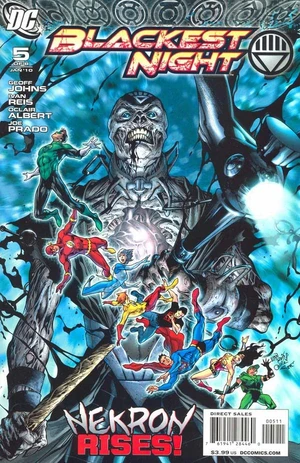 Cover for Blackest Night #5