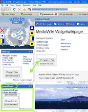 Check existence of source page before rendering wikipage widget - EXISTS