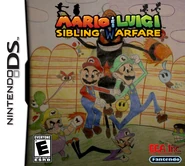 Mario & Luigi Sibling Warfare New Boxart