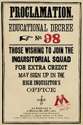 Proclamation no.98 Poster