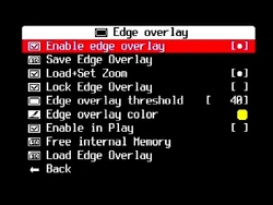 EdgeOverlay enable