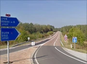 Début de l'A391