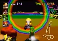 MK64 Rainbow Road
