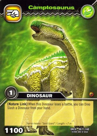 dinosaur king camptosaurus