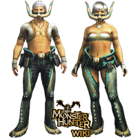 Diablos Armor (Gunner)(MH3), Monster Hunter Wiki