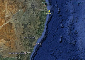 Location of Arcacia
