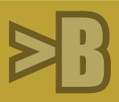 B logo yellow