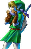 Link Playing Ocarina (Ocarina of Time)