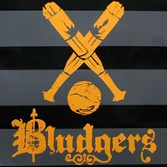 Bludgers logo (design for Black Messenger Bag)