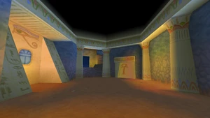 Haunted tomb