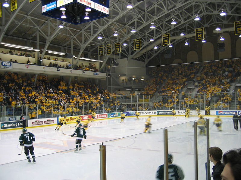 hockey arena ice