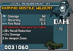 KKA440 Hostile Wilcat
