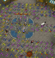 Flower bombing