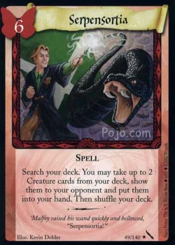 Serpensortia (Harry Potter Trading Card)
