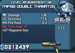 TMP88 DOUBLE THANATOS
