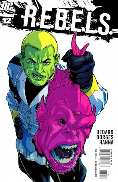 Cover for R.E.B.E.L.S. #12