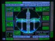 Space warp generator display