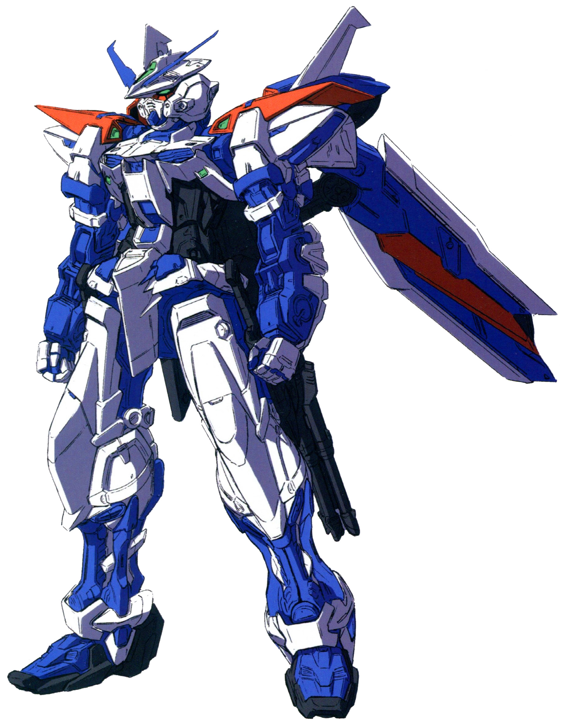 gundam astray blue frame second revise