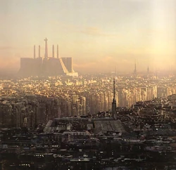 Jedi Temple sunset
