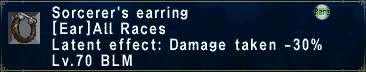 Sorcerer's Earring